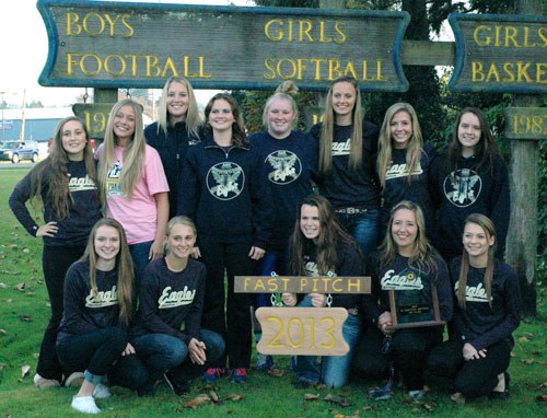 The Arlington High School Girls Softball team recorded their history-making win this spring on the Arlington State Championship Sign on Oct. 16.