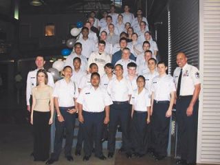 The 2006-2007 class of the Arlington High School Air Force Junior Reserve Officer Training Corps program.