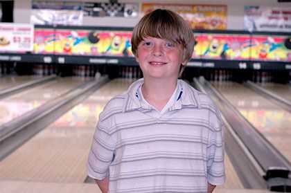 J.J. Childers at Riverside Bowling in Mount Vernon