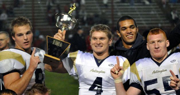 Arlington senior quarterback Blake McPherson