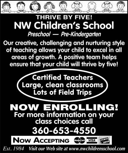 NW Children's School advertisement