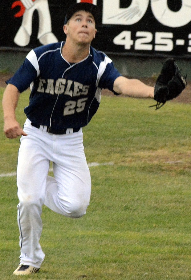 Brandon Adam / Staff photoArlington’s Daniel pursues a foul ball.