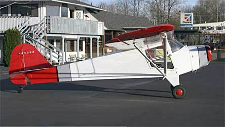 Lake Roesiger resident Gordon Last and his airplane