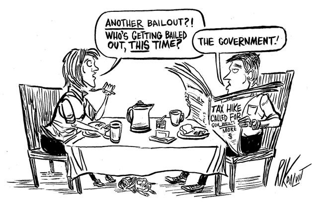 Bailing Out Government by Rik Dalvit