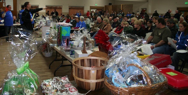 The Silvana Fair Board Auction routinely draws hundreds of attendees each March.