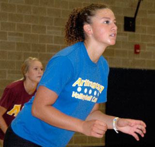 Among Arlington’s returning players will be setter Melissa Webb.