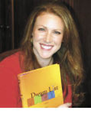 Melissa Borghorst offers a workshop on making one’s dreams come true by writing them down