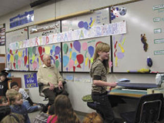 A 90-year-young volunteer