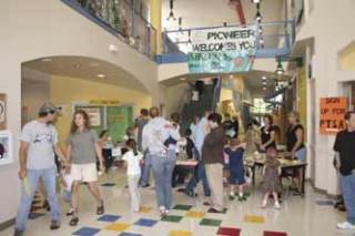 The Arlington School District hosted open houses and ice cream socials the evening of Sept. 2