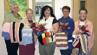 Members of the Arlington Chapter of the Women of the Moose Gwen Jones