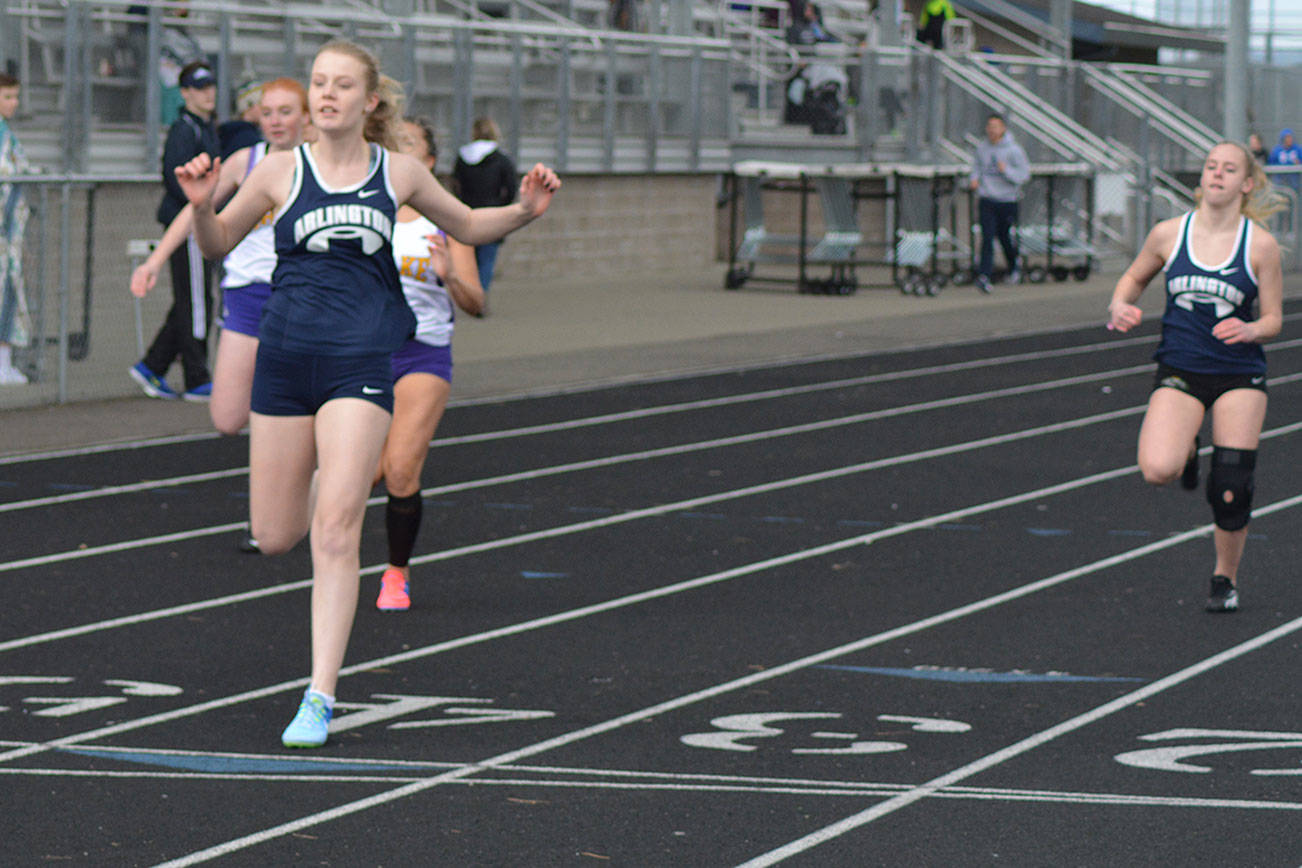 Arlington, MG Chargers compete in track (slide show)