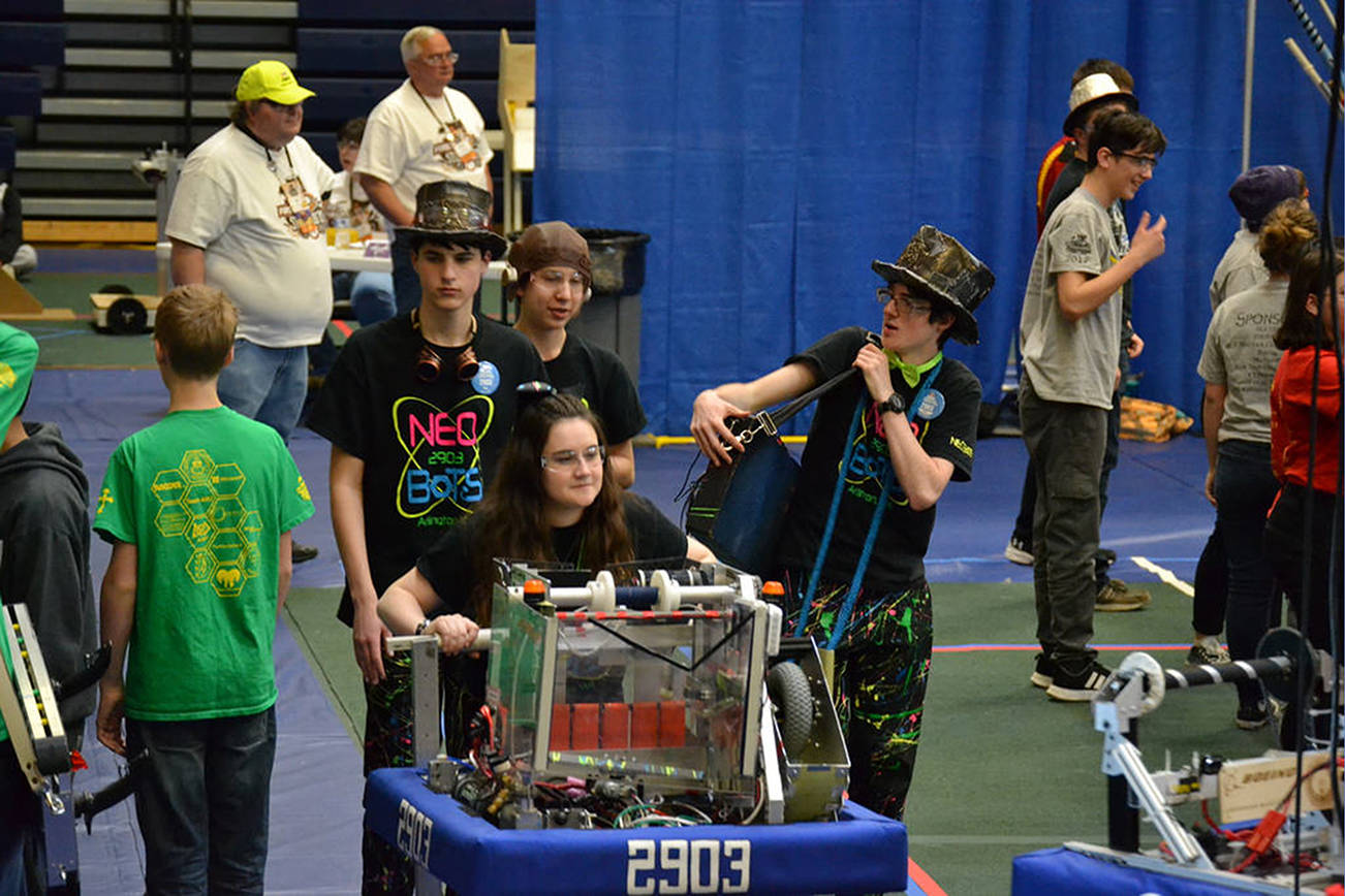 Houston: Arlington Neobots are go