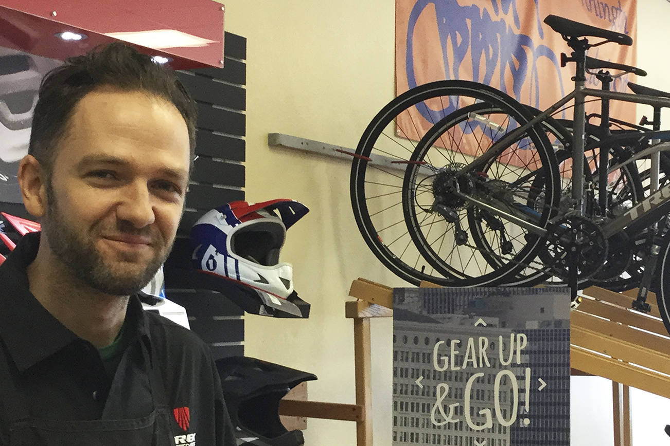 Downtown bike center owner earns Mayor’s Volunteer Award for May