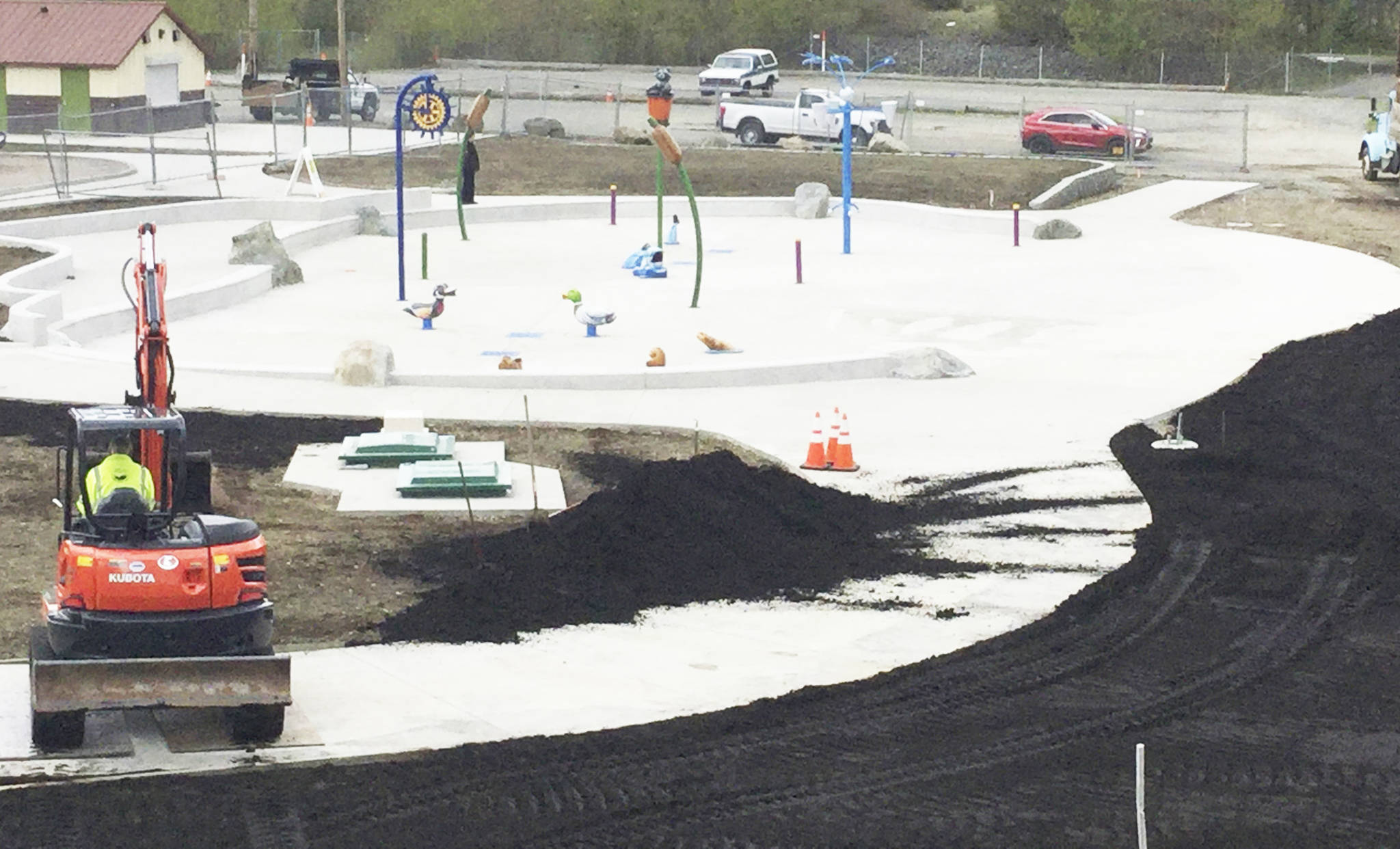 Haller Park Splash Pad taking splish-splash shape